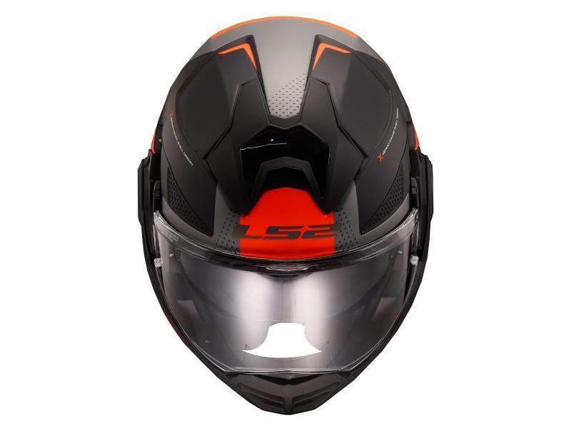 Caschi modulari LS2 FF901 Advant X casco moto ECE 22.06 ment ribaltabile  Oblivion Mat Black Titanium