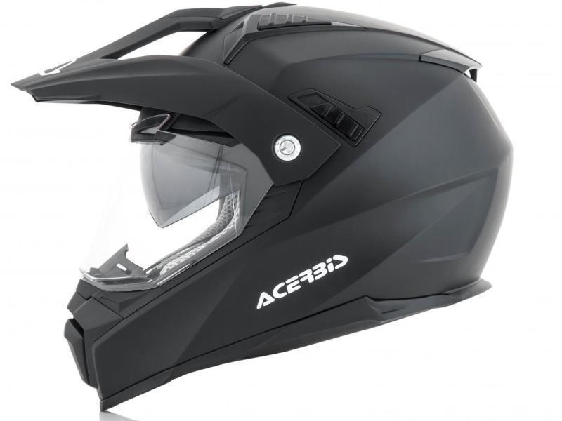 Casco Moto Cross Enduro Atv Acerbis Flip FS-606 Arancio Fluo