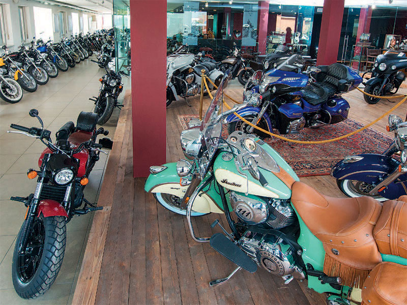 Area dedicata Indian Motorcycle Area dedicata Indian Motorcycle