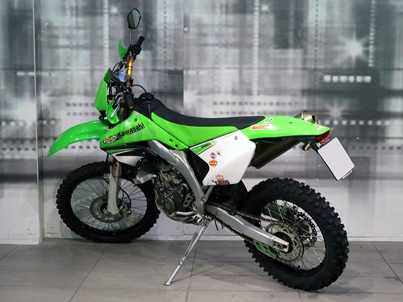 Kawasaki KLX 450 R colore verde usato in vendita